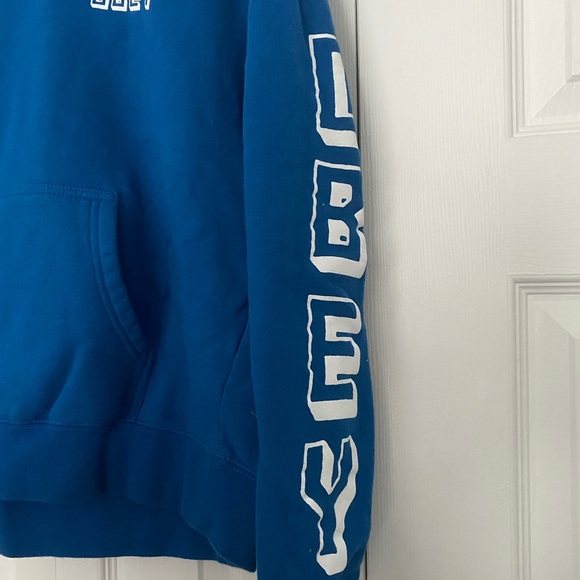 Blue Obey Hoodie - Picture 2 of 3